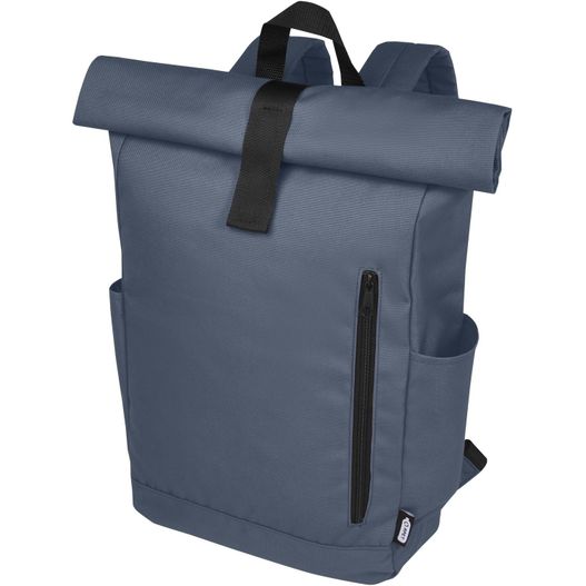 Produktabbildung Byron 15,6" GRS RPET Roll-Top Rucksack 18 L Byron 15,6" GRS RPET Roll-Top Rucksack 18 L (Bild 1)