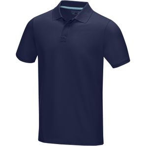 Graphite Poloshirt aus GOTS-zertifizierter Bio-Baumwolle für Herren