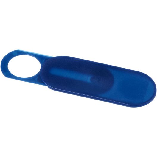 ein blauer flaschenöffner aus kunststoff mit metallgriff Hide Kameraabdeckung (Bild 1)