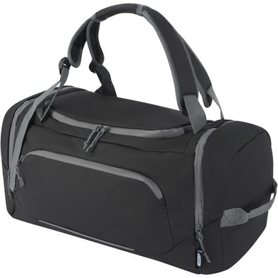Produktabbildung Aqua wasserabweisende Reisetasche aus GRS Recyclingmaterial 35 L Aqua wasserabweisende Reisetasche aus GRS Recyclingmaterial 35 L