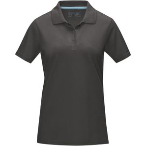 Graphite Poloshirt aus Bio-Baumwolle für Damen