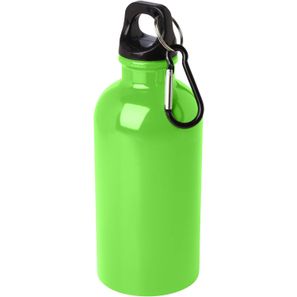 Oregon 400 ml RCS-zertifizierte, einwandige Trinkflasche aus Edelstahl mit Karabinerhaken