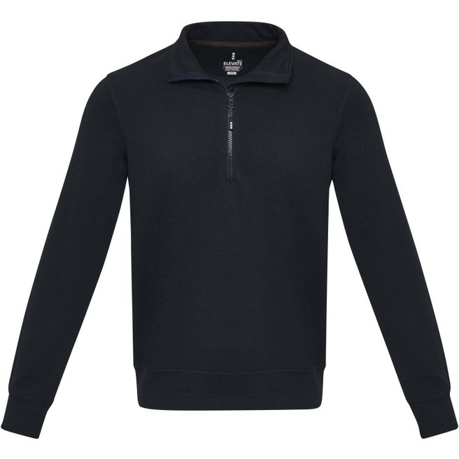 Produktabbildung Tin Aware™ Pullover mit Half-Zip Reißverschluss aus recyceltem Material Unisex Tin Aware™ Pullover mit Half-Zip Reißverschluss aus recyceltem Material Unisex