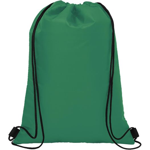 eine grüne tasche mit schwarzen riemen Oriole Kühltasche mit Kordelzug 5L (Bild 1)