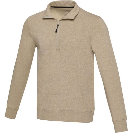 Tin Aware™ Pullover mit Half-Zip Reißverschluss aus recyceltem Material Unisex (Bild 1)