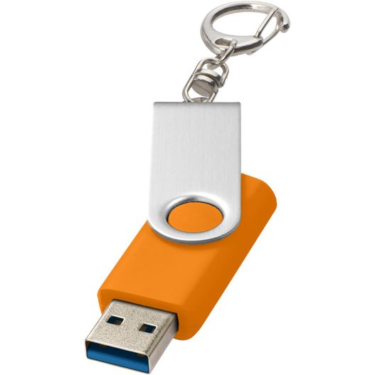 Produktabbildung Rotate USB-Stick 3.0 mit Schlüsselanhänger Rotate USB-Stick 3.0 mit Schlüsselanhänger (Bild 1)