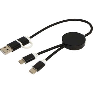 Alasia 30 cm 5-in-1 Kabel aus recyceltem Kunststoff für Datenübertragung und 27W Schnellladung