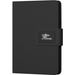 SCX.design O16 A5 Notizbuch mit Powerbank und Leuchtlogo