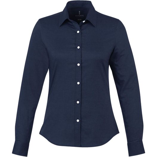 ein frauenhemd in navy farbe Vaillant langärmlige Bluse (Bild 1)