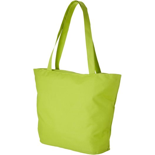 eine limetten-grüne tasche mit reißverschluss Panama Tragetasche 20L (Bild 1)