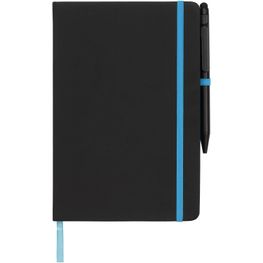 Noir Edge A5 Notizbuch mit farbigem Rand