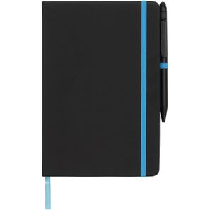 Noir Edge A5 Notizbuch mit farbigem Rand
