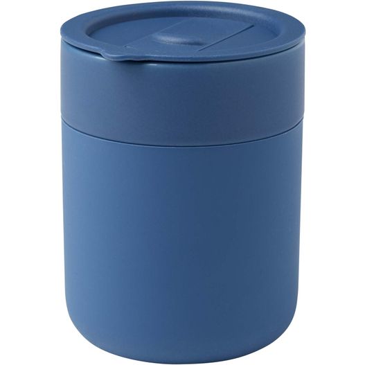 Java 330 ml Keramikbecher mit Silikonhülle und Kunststoffdeckel (Bild 1)