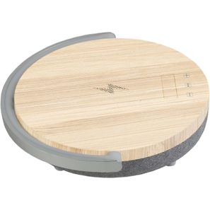 Prixton 10W 4-in-1 Bluetooth®-Lautsprecher mit LED-Licht und kabelloser Ladestation