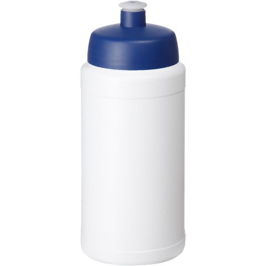 eine weiße und blaue plastikflasche mit blauem deckel Baseline® Plus 500 ml Flasche mit Sportdeckel (Bild 1)