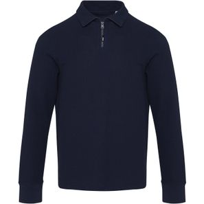 Apollo Langarm Poloshirt Unisex mit Reißverschluss