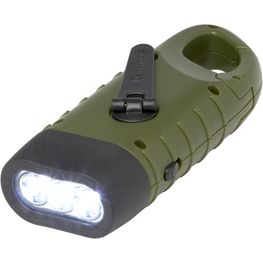 Produktabbildung Helios Solar-Dynamo-Taschenlampe aus recyceltem Kunststoff mit Karabinerhaken Helios Solar-Dynamo-Taschenlampe aus recyceltem Kunststoff mit Karabinerhaken