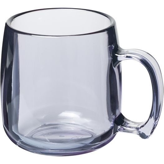 glasbecher mit griff auf weißem hintergrund Classic 300 ml Kunststoffbecher (Bild 1)