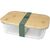 Roby Glas-Brotdose mit Bambusdeckel