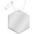 RFX™ H-12 sechseckiger, leichter, reflektierender PVC-Anhänger (Bild 2)