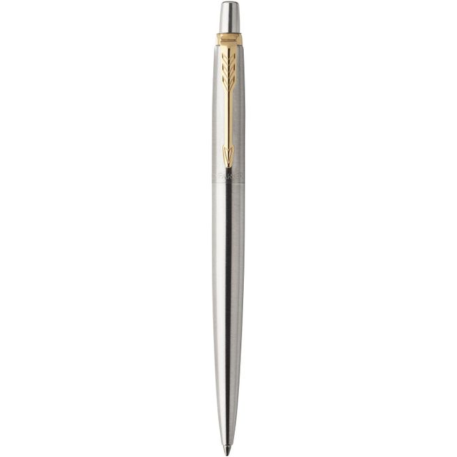 Parker Jotter Edelstahl Kugelschreiber (blaue Mine)