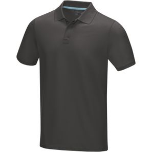 Graphite Poloshirt aus GOTS-zertifizierter Bio-Baumwolle für Herren