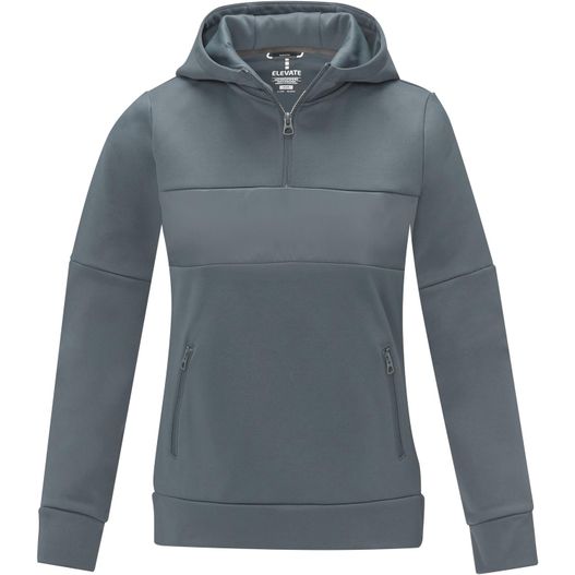 Sayan Kapuzenpullover mit halbem Reißverschluss für Damen (Bild 1)
