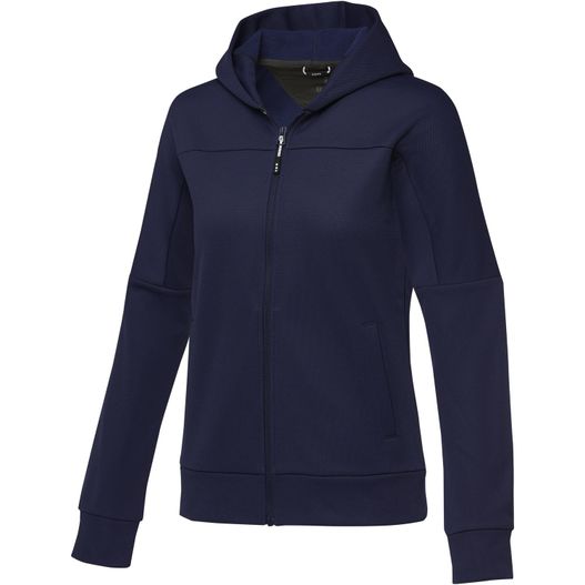 eine damenjacke mit kapuze Nubia Performance Kapuzensweatjacke für Damen (Bild 1)