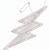 RFX™ H-10 Reflektierender PVC-Anhänger Blitz (Bild 4)