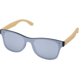 Tan Sonnenbrille mit Bambusbügeln
