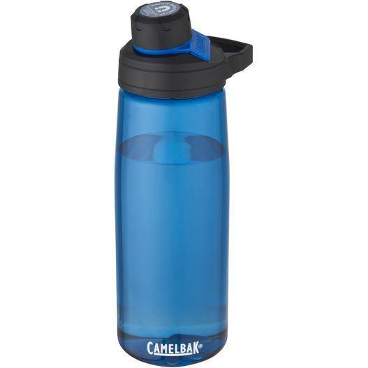 kamlbak wasserflasche mit schwarzem deckel und blauem kunststoffkörper CamelBak® Chute® Mag 750 ml Tritan™ Renew Sportflasche (Bild 1)
