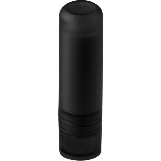 eine schwarze plastikflasche mit einer schwarzen kappe Deale Lippenpflegestift (Bild 1)