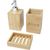 Hedon 3-teiliges Bambus Badezimmer-Set (Bild 3)