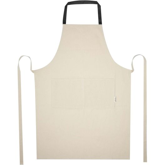 Nia 200 g/m² Schürze aus recycelter Baumwolle (Bild 1)