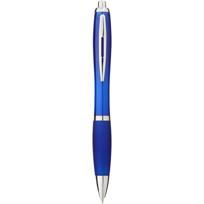 Nash Kugelschreiber mit farbigem Schaft und Griff (blaue Mine)