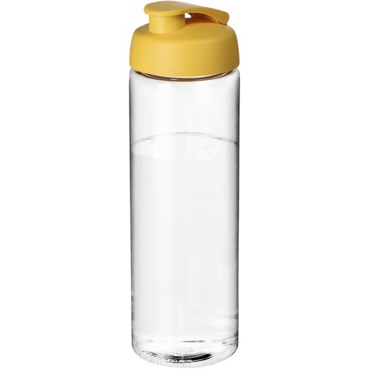 eine gelbe plastikwasserflasche mit gelbem deckel H2O Active® Vibe 850 ml Sportflasche mit Klappdeckel (Bild 1)