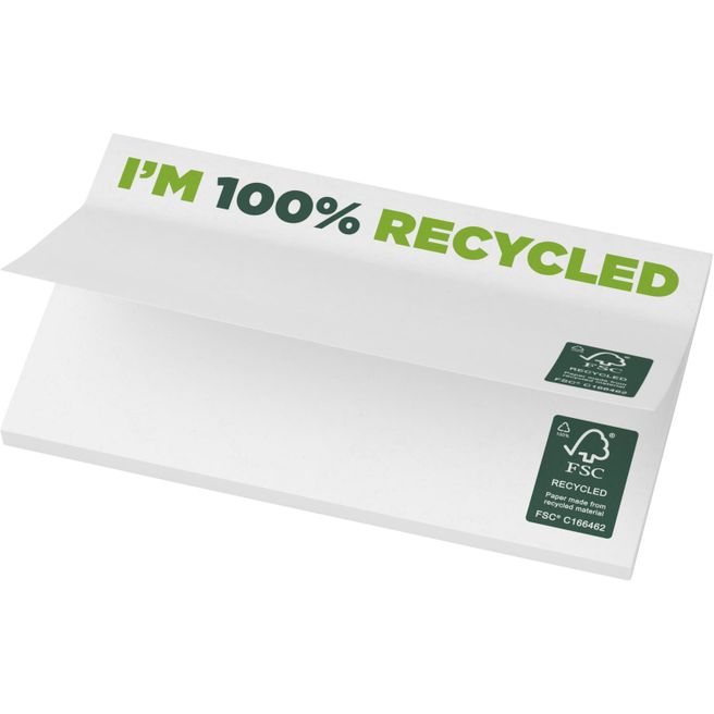 Produktabbildung Sticky-Mate® recycelte Haftnotizen 127 x 75 mm Sticky-Mate® recycelte Haftnotizen 127 x 75 mm