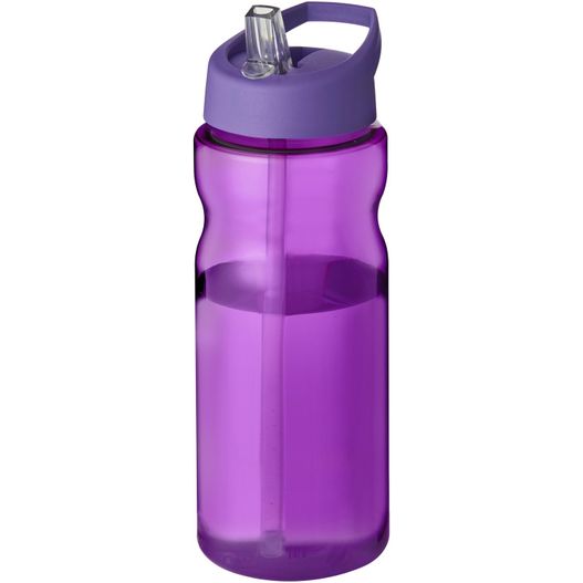 eine lila wasserflasche mit blauem deckel H2O Active® Base 650 ml Sportflasche mit Ausgussdeckel (Bild 1)