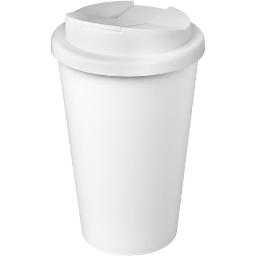 Americano® Eco 350 ml recycelter Becher mit auslaufsicherem Deckel (Bild 1)