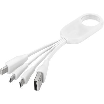 Produktabbildung Troup 4-in-1-Ladekabel mit Typ C Spitze Troup 4-in-1-Ladekabel mit Typ C Spitze