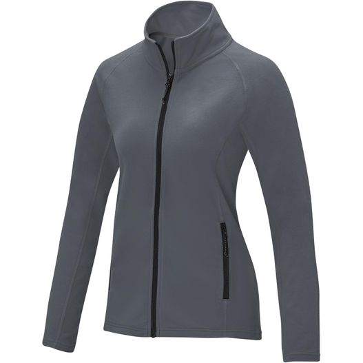 eine damenjacke mit reißverschluss und reißverschluss Zelus Fleecejacke für Damen (Bild 1)