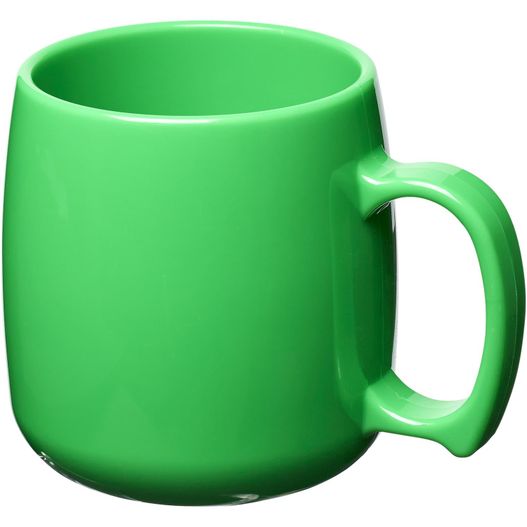 grüner kaffeebecher mit griff Classic 300 ml Kunststoffbecher (Bild 1)
