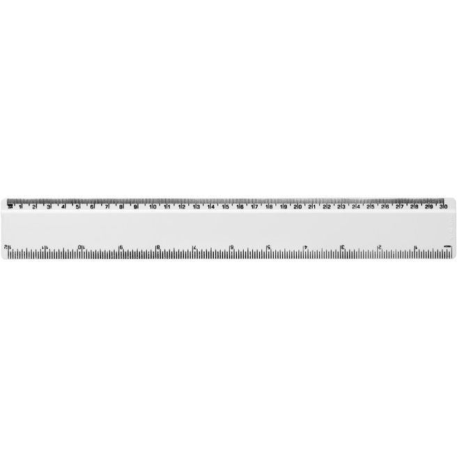 Produktabbildung Refari 30 cm Lineal aus recyceltem Kunststoff Refari 30 cm Lineal aus recyceltem Kunststoff