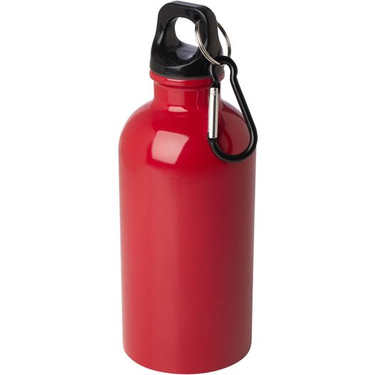 Oregon 400 ml RCS-zertifizierte, einwandige Trinkflasche aus Edelstahl mit Karabinerhaken (Bild 1)