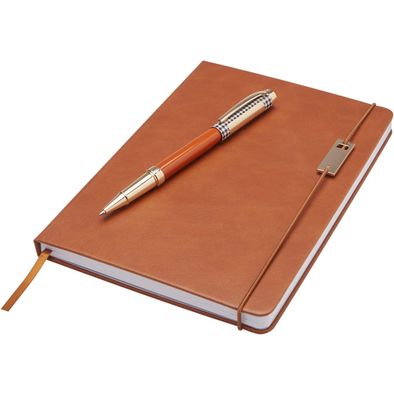 Produktabbildung Legato A5 Notizbuch und Tintenroller Set (blaue Mine) Legato A5 Notizbuch und Tintenroller Set (blaue Mine)