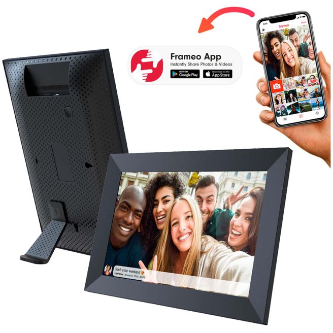 Prixton Prado 10" Frameo digitaler WLAN Fotorahmen