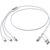Versatile 5-in-1 Ladekabel aus recyceltem Aluminium (Bild 1)
