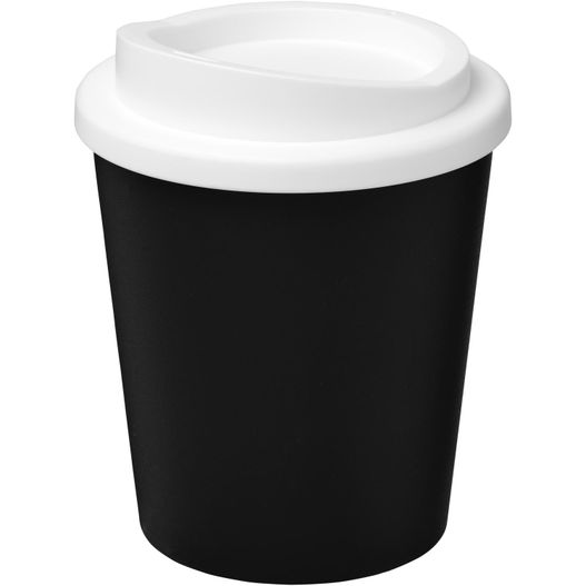 eine schwarze und weiße tasse mit einem deckel Americano® Espresso 250 ml Isolierbecher (Bild 1)
