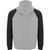 Badet zweifarbiger Kapuzenpullover Unisex (Bild 2)