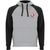 Badet zweifarbiger Kapuzenpullover Unisex (Bild 3)